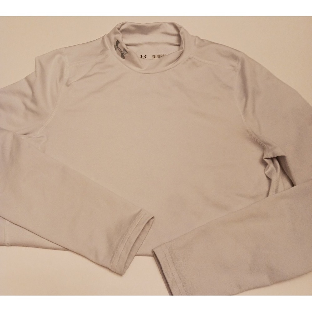 Under‎ Armour ColdGear Boys Fitted Mock Neck Long Sleeve Baselayer Top, Youth XL